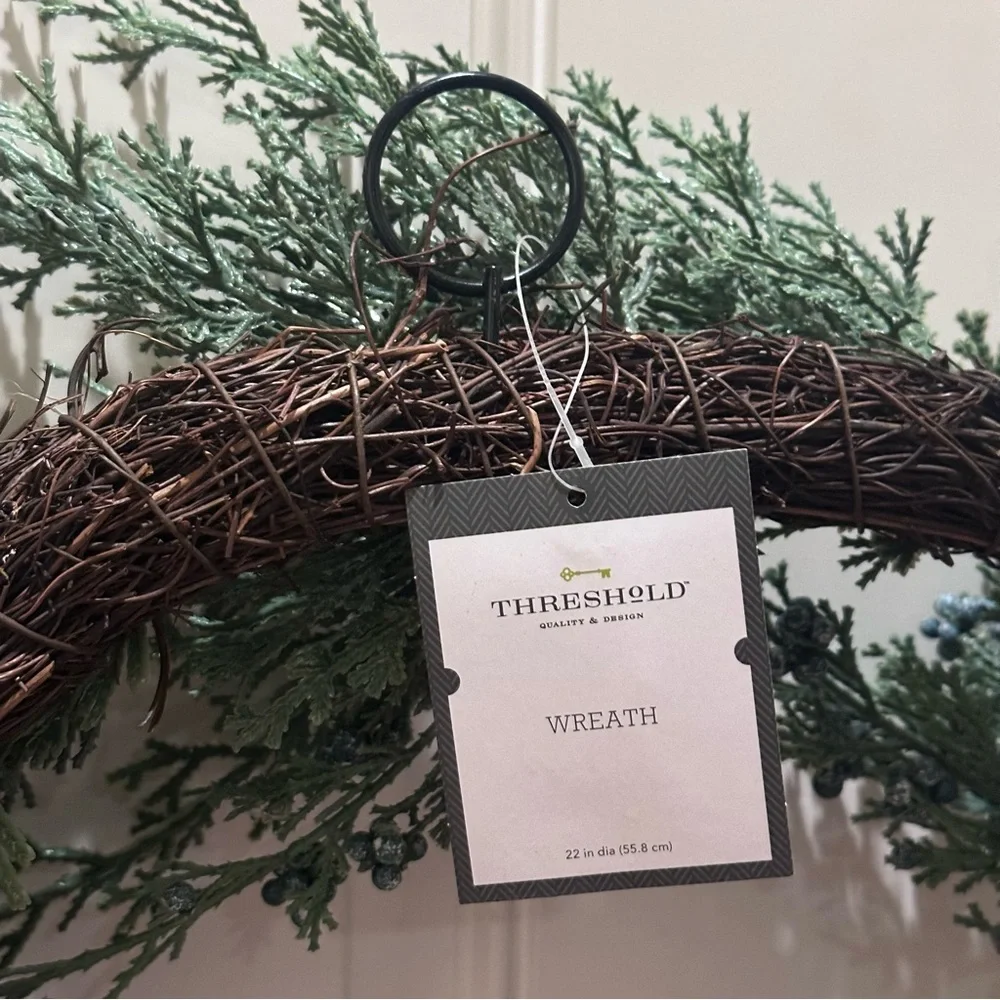 Threshold Cypress and Juniper Wreath